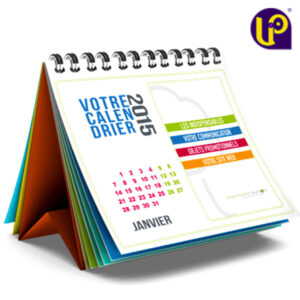 CALENDRIER CHEVALET A SPIRALES - MULTIPAGES