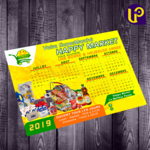 CALENDRIER PUBLICITAIRE A4/A4+