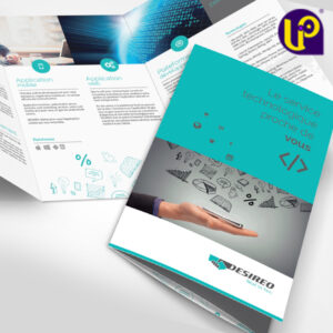 PLAQUETTE A3/A4 3 VOLETS CLASSIC