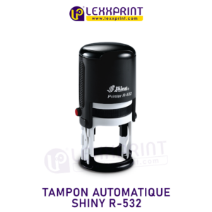 TAMPON AUTOMATIQUE CIRCULAIRE SHINY R-532