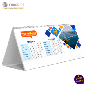 CALENDRIER CHEVALET SPIRALUS