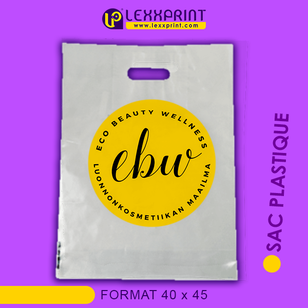 SACHET PLASTIQUE ECO 40x45