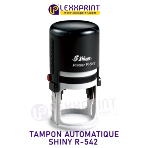 TAMPON AUTOMATIQUE CIRCULAIRE SHINY R-542