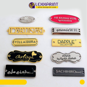 MA GRIFFE ETIQUETTE METALLIQUE