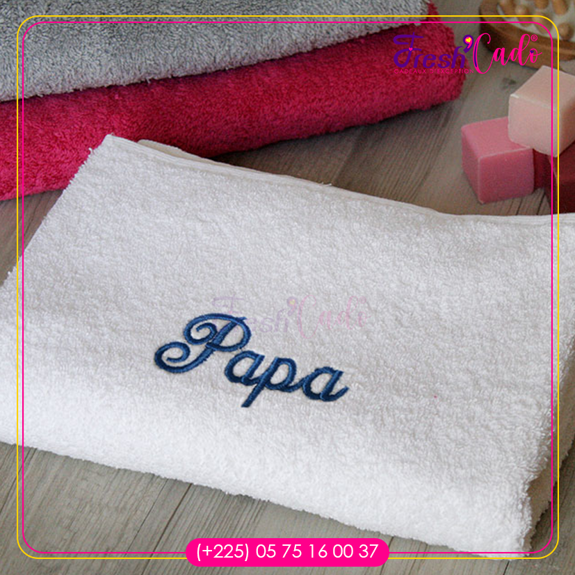 SERVIETTE BRODEE FRESH'CADO